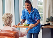 Assistance with Meals & Medication